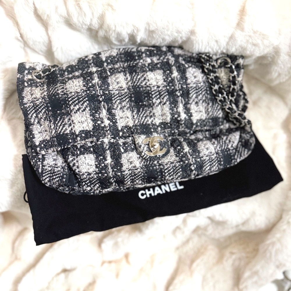 Chanel Black Nylon Flap Bag